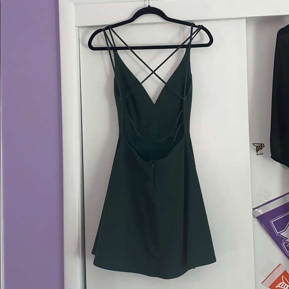 Green Lulu’s Skater Dress - Picture 2 of 2